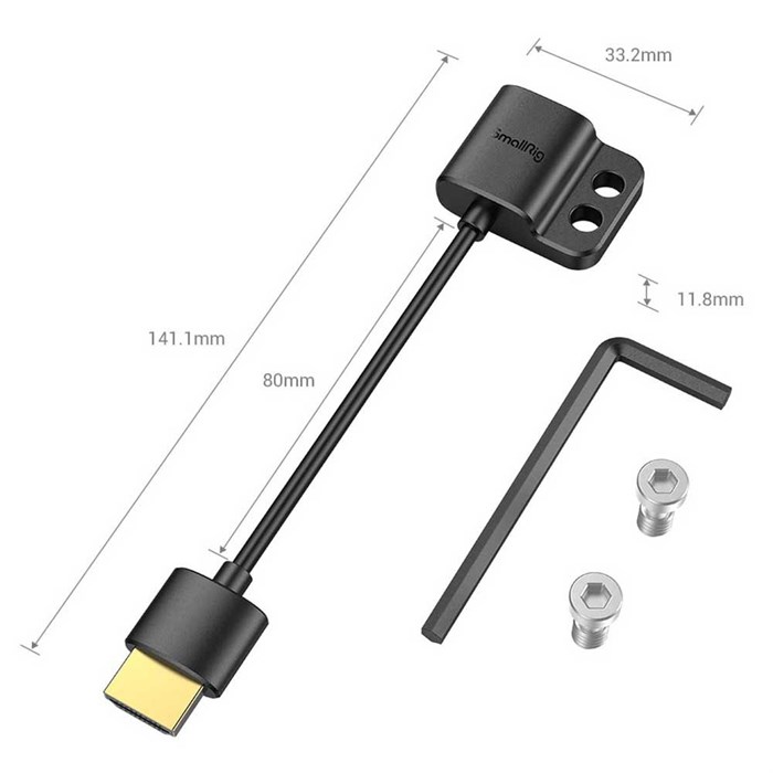 ОСОБЕННОСТИ КАБЕЛЯ SMALLRIG 3020 ULTRA SLIM 4K
